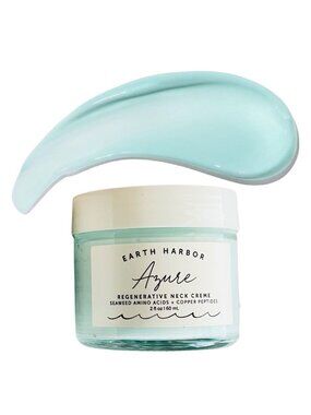 Earth Harbor Azure Regenerative Neck Cream 60 ml Copper Peptides Firming New